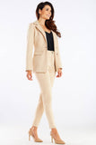 Tailored Straight-Cut Women's Cigarette Pants