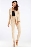 Tailored Straight-Cut Women's Cigarette Pants