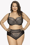 Elegant Lace and Mesh Embroidered Panties