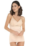 Lace-Trimmed Cotton Blouse with Adjustable Straps