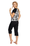Moro Style Two-Piece Cotton Pajamas Set