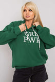 Green Oversize Hoodie Sweatshirt for Everyday Comfort