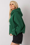 Green Oversize Hoodie Sweatshirt for Everyday Comfort