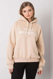 Beige Hooded Sweatshirt for Everyday Comfort