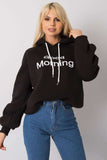 Cozy Black Hooded Sweatshirt for Everyday Comfort