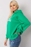 Cozy Green Hooded Sweatshirt for Everyday Comfort
