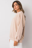 Beige Hooded Sweatshirt - Perfect for Everyday Wear