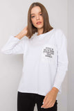 Everyday White Cotton Blouse with Pocket