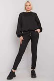 Quilted Sweatshirt & Trousers Tracksuit Set