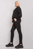 Quilted Sweatshirt & Trousers Tracksuit Set