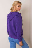 Ladies' Hooded Zipped Sweatshirt with Pockets