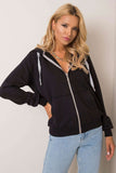 Ladies' Hooded Zipped Sweatshirt with Pockets
