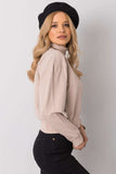 Ladies' Long Sleeve Turtleneck Sweatshirt
