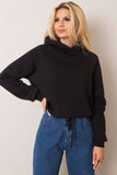 Ladies' Hooded Long-Sleeve Sweatshirt with Tie Detail