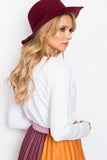 Versatile Long Sleeve Cotton Blouse for Any Styling