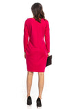 Kimono-Style Loose Midi Dress with Tie Belt