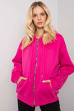Classic Zippered Hoodie with Front Pockets and Long Sleeves