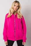Classic Zippered Hoodie with Front Pockets and Long Sleeves