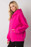 Classic Zippered Hoodie with Front Pockets and Long Sleeves