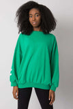 Casual Loose-Fit Sweatshirt with Bold Back Inscription