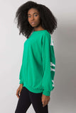 Casual Loose-Fit Sweatshirt with Bold Back Inscription