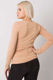 Envelope Front Long Sleeve Blouse for Any Occasion