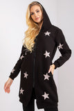 Extended Cut Hoodie with Zipper and Slip Pockets