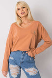 Straight Cut Long Sleeve Cotton Blouse
