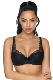 Luxe Lace Padded Bra with Cotton Lining & Satin Bow