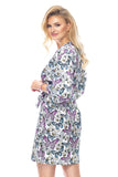 Charming Butterfly Satin Robe - Spring Edition