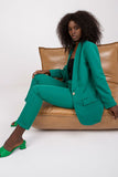 Classic Cut Button Closure Jacket with Lining