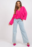 Loose Cut Blouse with Wide Sleeves for Every Occasion