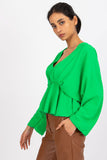 Loose Cut Blouse with Wide Sleeves for Any Occasion