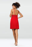 Chic Lace Chemise with Adjustable Straps and Viscose Comfort