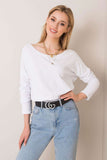 Essential Long Sleeve Cotton Blouse for Everyday Style