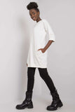 Extended Cut 3/4 Sleeve Sweatshirt Dress & Tunic