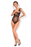 Chic Geometric Bodysuit for Bold Fashion Statements