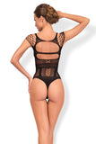 Chic Geometric Bodysuit for Bold Fashion Statements