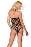 Mesmerizing Triangle Pattern Bodysuit for Bold Women