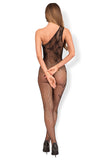 Delicate Butterfly Pattern Cabaret Mesh Dress