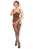 Alluring Eyelet Bodystocking for Captivating Looks