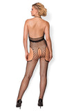 Naughty Bodystocking with Spider Web Design