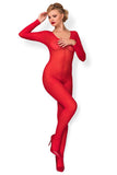 Red Hot Bodystocking: Ignite Your Allure and Confidence