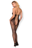 Kinky Expressive Bodystocking with Mesh Detail