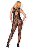 Floral Bodystocking for a Sophisticated Touch
