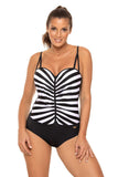 Elegant One-Piece Swimsuit with Padded Cups