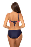 Elegant Italian Fabric Push-Up Swimsuit with Adjustable Straps
