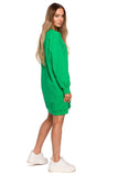 Versatile Long Cut Sweatshirt in Vibrant Colors