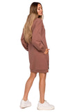 Versatile Long Cut Sweatshirt with Unique Zips & Colors