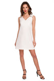 Charming Trapeze Dress with Bow Detail for Any Occasion